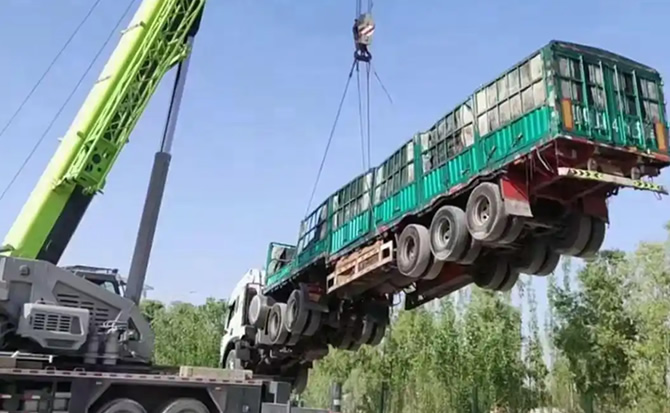 开封道路脱困救援案例